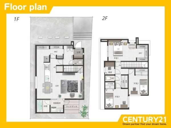 早良区賀茂4丁目 B号棟 全2棟(間取り)