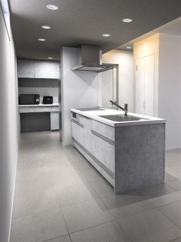 早良区賀茂4丁目 B号棟 全2棟(同仕様写真(キッチン))