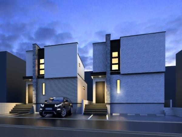 早良区賀茂4丁目 B号棟 全2棟(完成予想図)