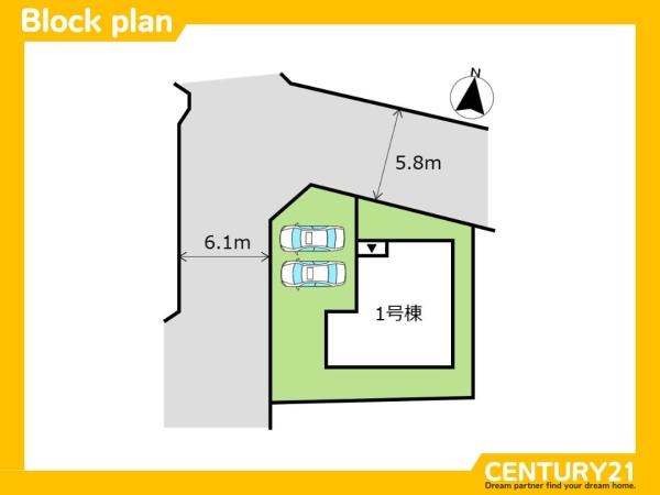 早良区野芥6丁目5期 全1棟(区画図)