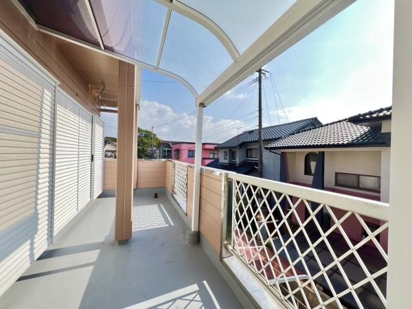 久留米市西町の中古一戸建て(バルコニー)