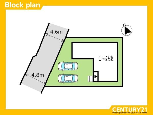 南区鶴田3丁目4期 全1棟(区画図)