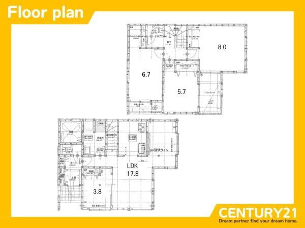 太宰府市青葉台1丁目第一　2号棟　全2棟