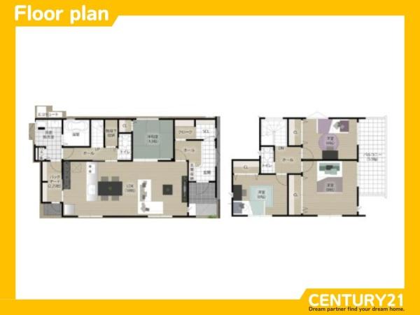 小郡市寺福童　1号棟　全2棟
