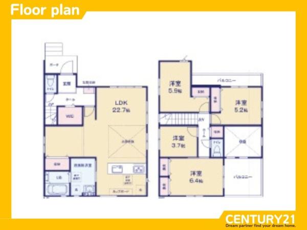 春日市須玖北5丁目1期　1号棟　全2棟