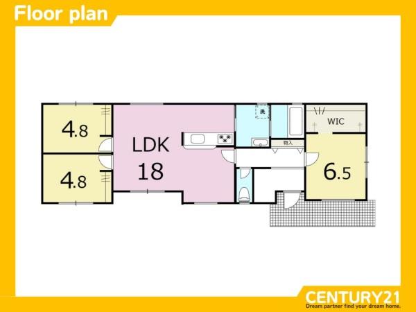 久留米市善道寺町飯田　1号棟　全2棟