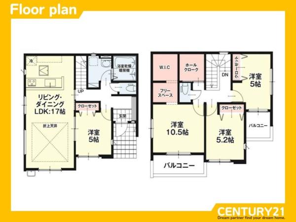 大野城市乙金東1丁目1期　1号棟　全2棟