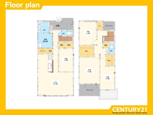 佐賀市本庄町末次2期　1号棟　全2棟