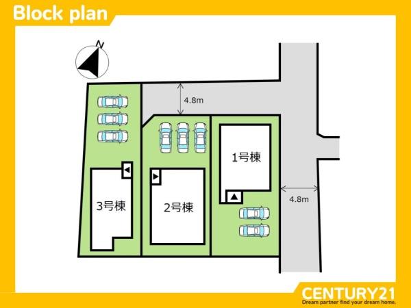 小郡市大保第2　3号棟　全3棟