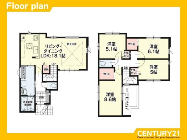 筑紫野市二日市北6丁目9期　全1棟