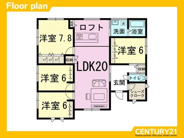 久留米市城島町江上　全1棟