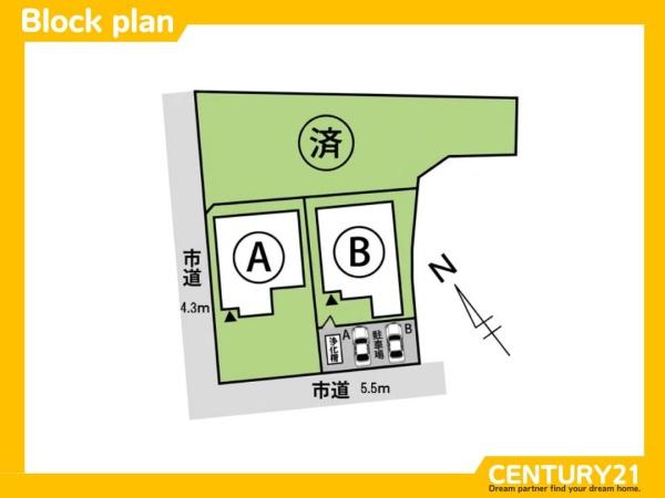久留米市三潴町西牟田　B号棟　全2棟