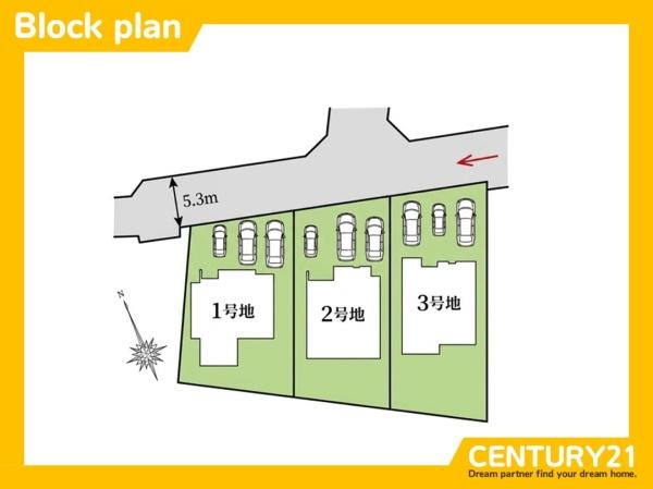 久留米市上津町　3号棟　全3棟