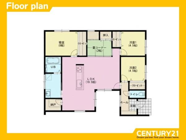 朝倉市堤第2　4号棟　全5棟