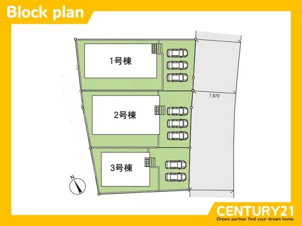 久留米市三瀦町西牟田第8　3号棟　全3棟