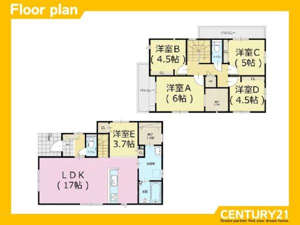 早良区田隈2丁目3期　1号棟　全2棟