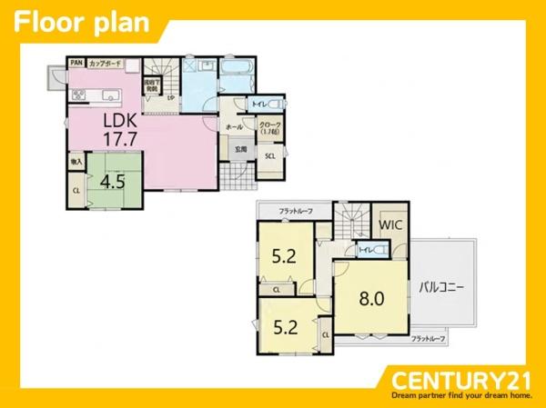 朝倉市堤　1号棟　全5棟