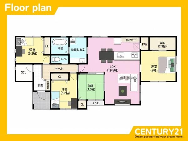 小郡市大崎　1号棟　全5棟