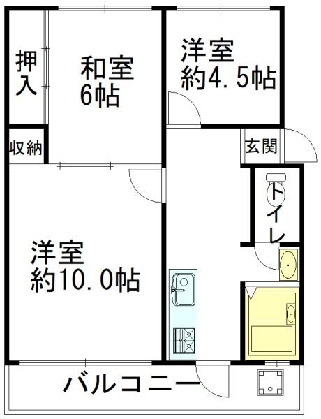 新着、南田辺コーポ