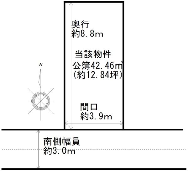 大阪市生野区勝山北５丁目の土地