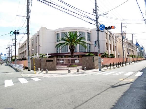 大阪市生野区田島４丁目の土地(大阪市立田島中学校)