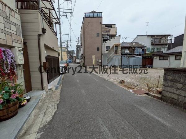 大阪市生野区中川４丁目の土地