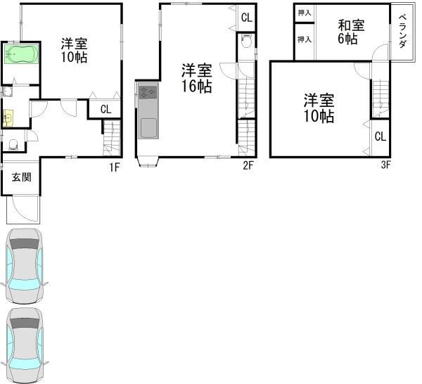 大阪市東成区東今里３丁目の中古一戸建て