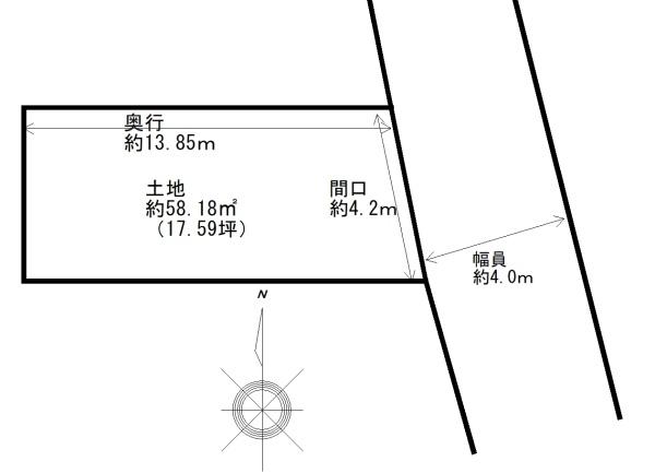 新着　勝山南３丁目　売地