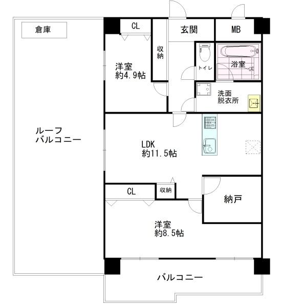 新着　朝日プラザ湯里