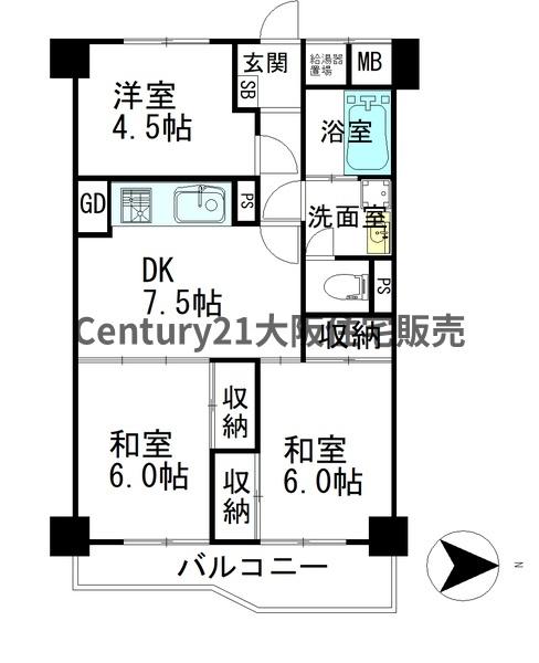 新着　日商岩井城北ハイツ１号館