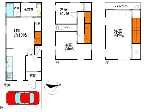 大阪市生野区勝山南１丁目の中古一戸建て