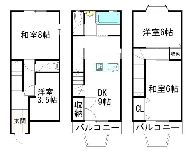 大阪市生野区生野東２丁目の中古一戸建て
