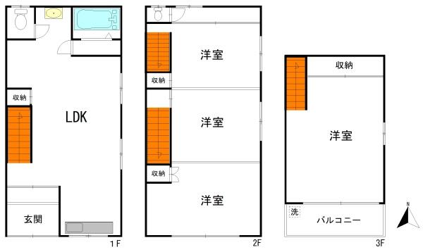 大阪市生野区中川西２丁目の中古一戸建