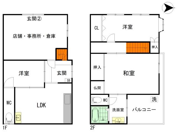 大阪市生野区桃谷４丁目の中古一戸建て