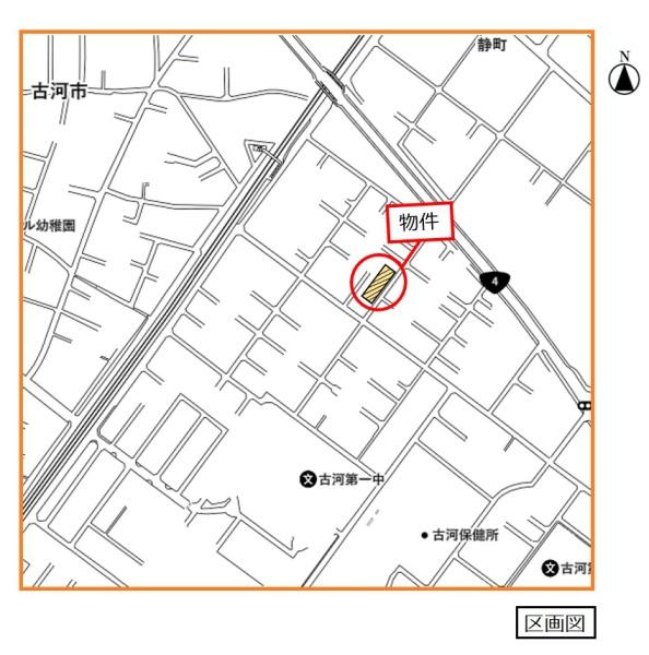 古河市常盤町　売地