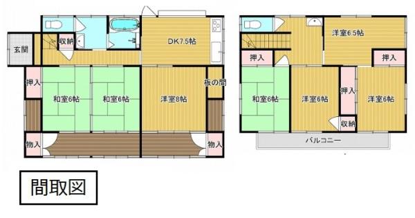 筑西市蓮沼の中古一戸建て