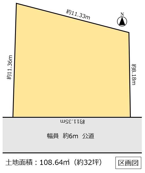古河市女沼　売地