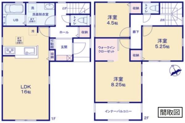 リーブルガーデン　久喜久喜東第３　全１棟　１号棟