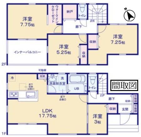 第１久喜伊坂南　全７棟　６号棟