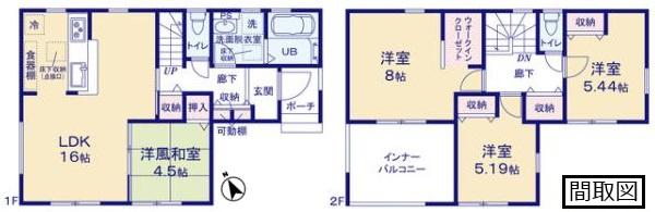 リーブルガーデン　幸手東第４　全１４棟　３号棟