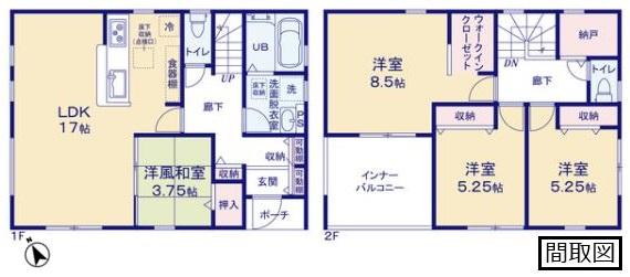 リーブルガーデン　幸手東第４　全１４棟　９号棟