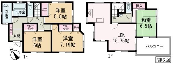 小山市宮本町３丁目　中古住宅