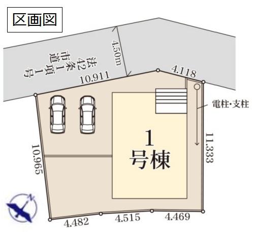 リーブルガーデン　久喜市鷲宮　全１棟　１号棟