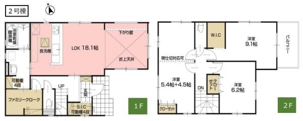 エルデ　古河市東本町７期　全３棟　２号棟