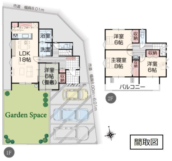 いろどりアイタウン　小山市駅南４丁目　全１棟　１号棟