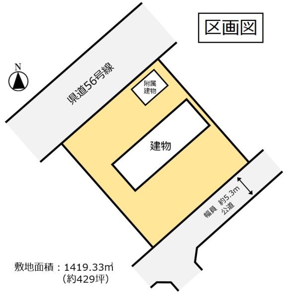 古河市駒羽根　共同住宅（３Ｋ×１６室）