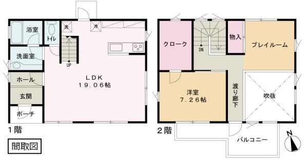 古河市中田　中古住宅