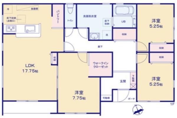リーブルガーデン　久喜江面　全１棟