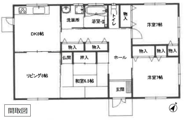 結城市新福寺３丁目　中古住宅
