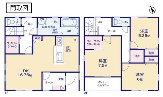 リーブルガーデン　加須旗井第１２　全２棟　２号棟